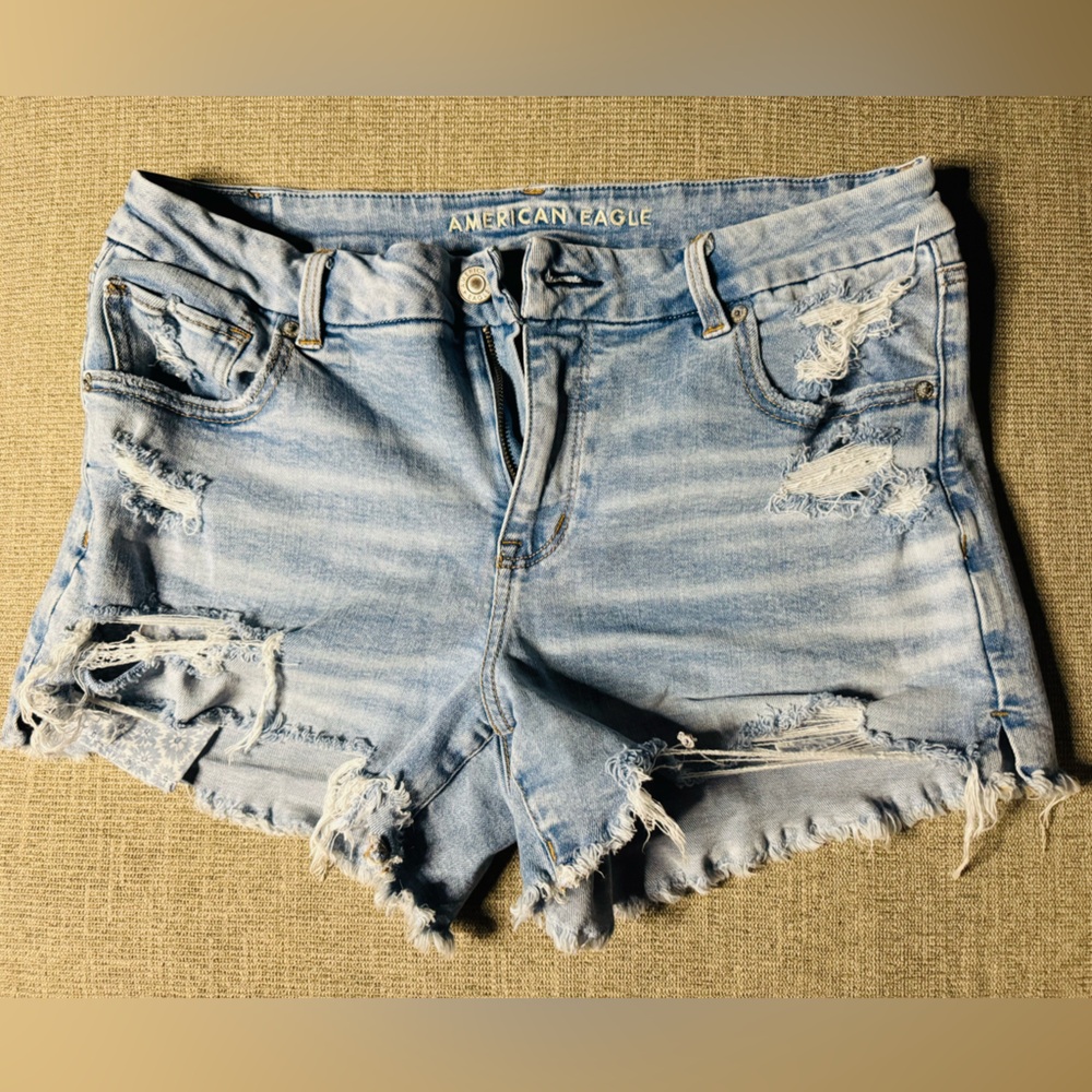 AE next level Jean shorts